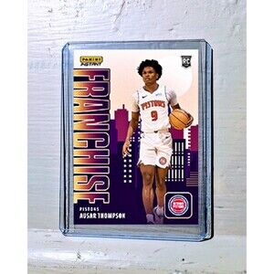 Ausar Thompson 2023-24 NBA #1 Franchise Basketball Card Detroit Pistons 1/485